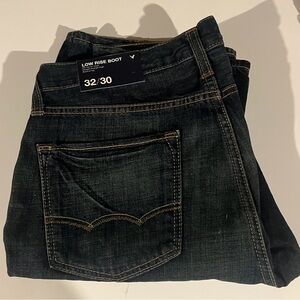 American eagle outfitters low rise boot cut denim jeans
